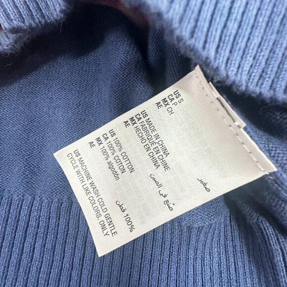 NEW!‎ Jerome Lamaar And Now This Cardigan Sweater Small $69.50 Tie-Dye Cotton - Picture 8 of 12